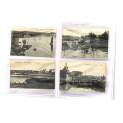 CONCARNEAU - Album de 64 CPA (rose)