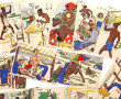 PERIODE COLONIALE - P. HUGUET 24 cartes 