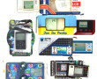 Lot de 6 petits jeux électroniques des a