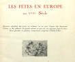 "Les fêtes en europe au XVIIIe s." Edmon