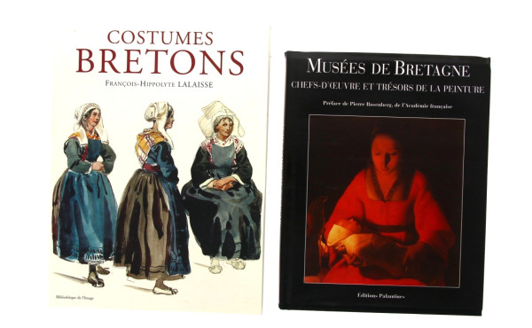 BRETAGNE - Lot de 2 ouvrages : François-