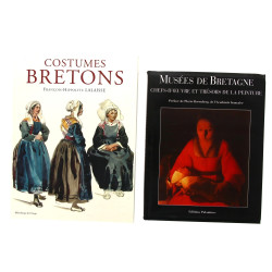 BRETAGNE - Lot de 2 ouvrages : François-