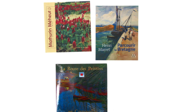 PEINTURE BRETAGNE - Lot de 3 ouvrages : 