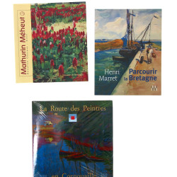 PEINTURE BRETAGNE - Lot de 3 ouvrages : 