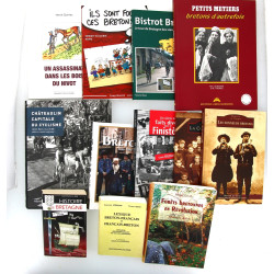 Thème BRETAGNE - Lot de 13 livres modern