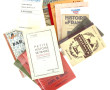 Ensemble de livres scolaires des années 