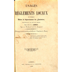 REGIONALISME BRETON - usages et règlemen