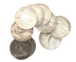 9 p. 50 cts argent dont 6 en état sup po