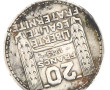 1 p. 20 fr Turin 1933 poids 19,9 grs