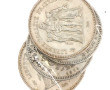 4 p. 50 fr argent poids 120,1 grs