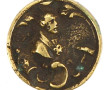 Méreau de corporation en bronze à décor 