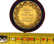 Médaille en vermeil, en écrin, poids 49,