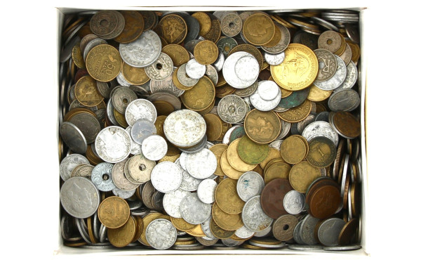 Vrac de monnaies divers France toutes ép