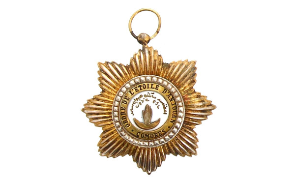 COMORES - Médaille de l'ordre de l'Etoil