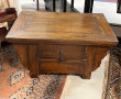 Paire de chevets en bois exotique ouvran