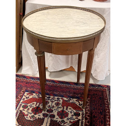 Table bouillotte style Louis XVI, platea