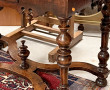 Table ancienne de style Louis XIII, ouvr