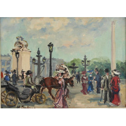 Marina SEDRAC (1919-1999) "Place de la C