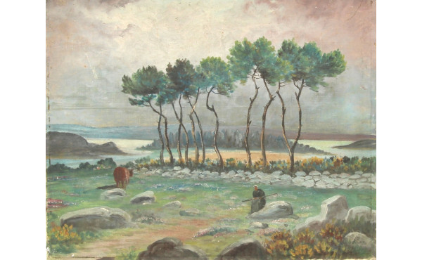 Raymond BLOSSIER (Xxème) "Gardienne de v