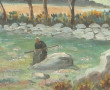 Raymond BLOSSIER (Xxème) "Gardienne de v