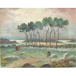 Raymond BLOSSIER (Xxème) "Gardienne de v