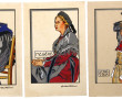GEO FOURRIER (1898-1966) - Lot de 3 poch