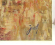 Andres JUSTH (Xxème) "Paysage du Sud", h