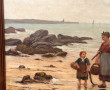 Ecole de Française début XXème "Pêcheuse