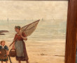 Ecole de Française début XXème "Pêcheuse