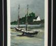 Georges LAPORTE (1926-2000) "Barques à m