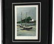 Georges LAPORTE (1926-2000) "Barques à m