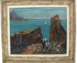 Philippe GRANAT (Xxème) "Paysage breton,