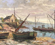 SCHILLINGER (Xxème) "Petit village de pê