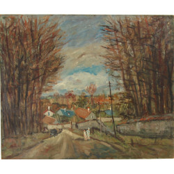 Gustave MORDO (1907-?) "Ile de France va