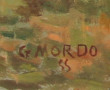 Gustave MORDO (1907-?) "Paysage Ile-de-F