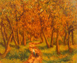 Gustave MORDO (1907-?) "Sous bois forêt 