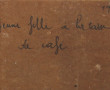 Gustave MORDO (1907-?) "Jeune fille à la