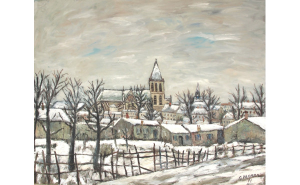 Gustave MORDO (1907-?) "Saint-Denis la b