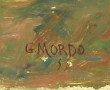 Gustave MORDO (1907-?) "Une rue à Montmo