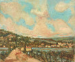 Gustave MORDO (1907-?) "Chemin du Doule,