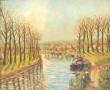 Gustave MORDO (1907-?) "Après-midi sur l