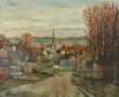 Gustave MORDO (1907-?) "Bretagne" huile 