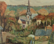 Gustave MORDO (1907-?) "Bretagne" huile 