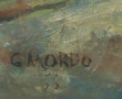 Gustave MORDO (1907-?) "Bretagne" huile 