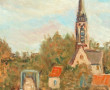 Gustave MORDO (1907-?) "Marcheuses, Oise