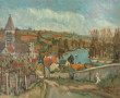 Gustave MORDO (1907-?) "Eglise de Vetlei