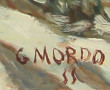 Gustave MORDO (1907-?) "Jour de neige" 