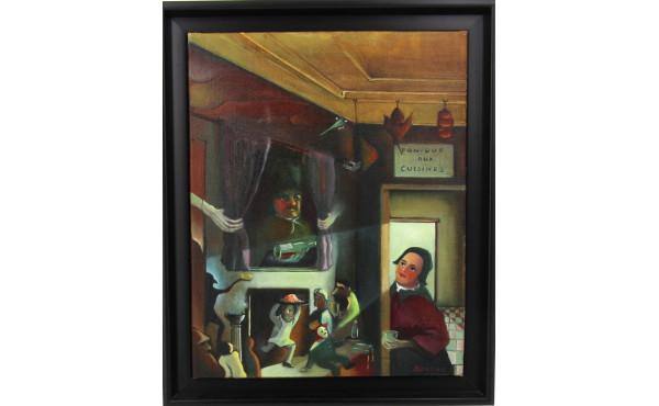 Jacques BERNES (Xxème) "Panique aux cuis