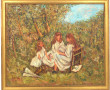Gustave MORDO (1907-?) "Trois jeunes fil