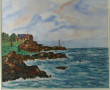 Gustave MORDO (1907-?) - Paysage de côte